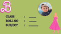 Custom Kids Name Sticker- MKM-23