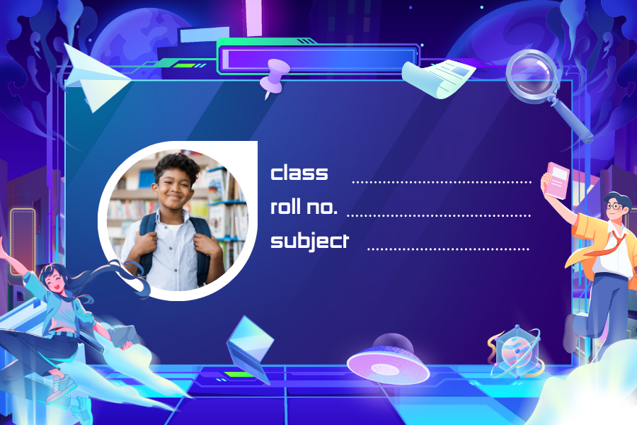 Custom Kids Name Sticker- MKM-03