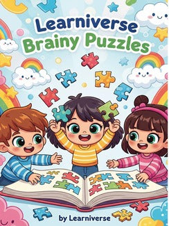Learniverse Brainy Puzzle Book