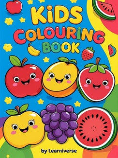 Learniverse Kids’ Colouring Book